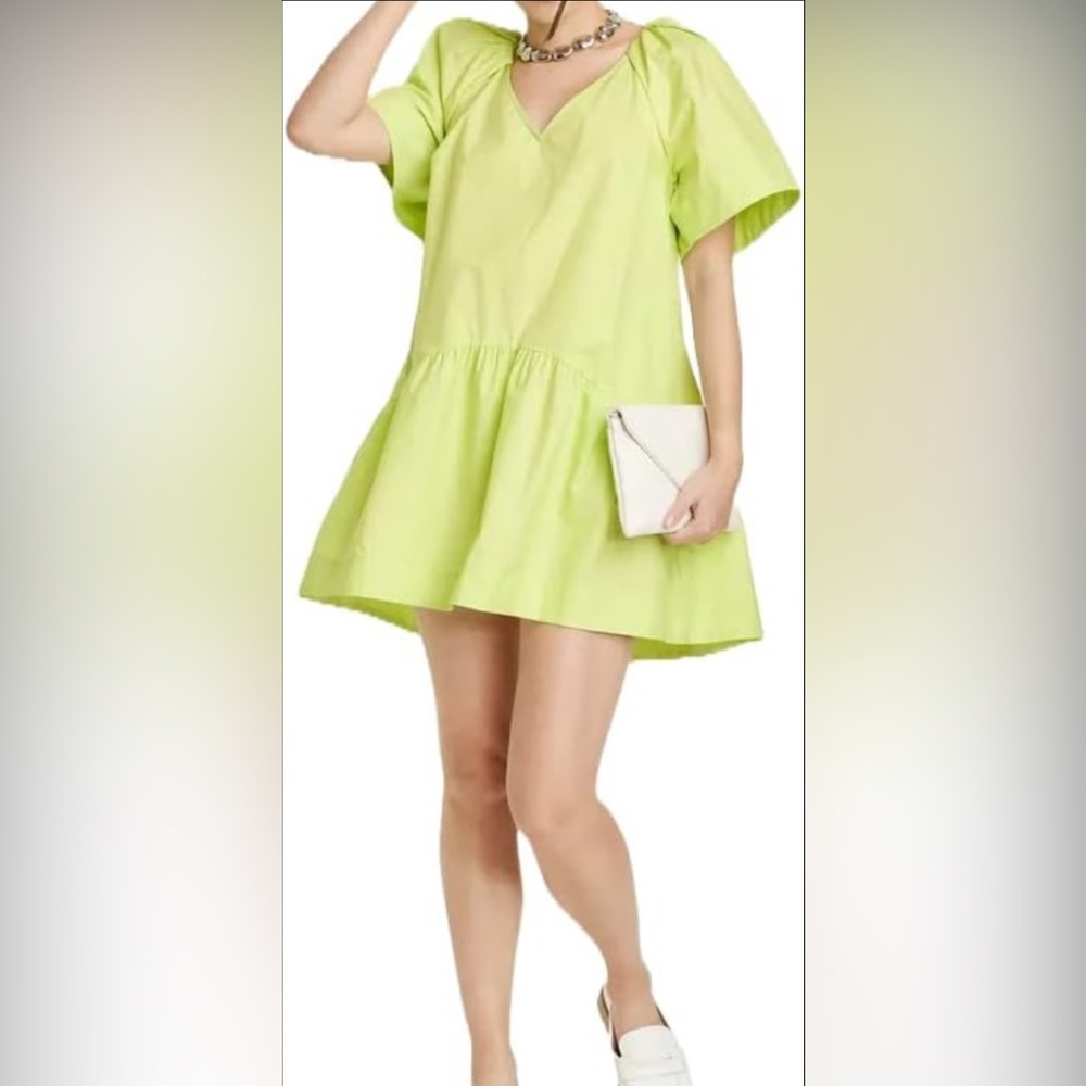 a new day Light Green A-Line Dress